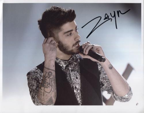 Autographed Music Photos - Zayn Malik